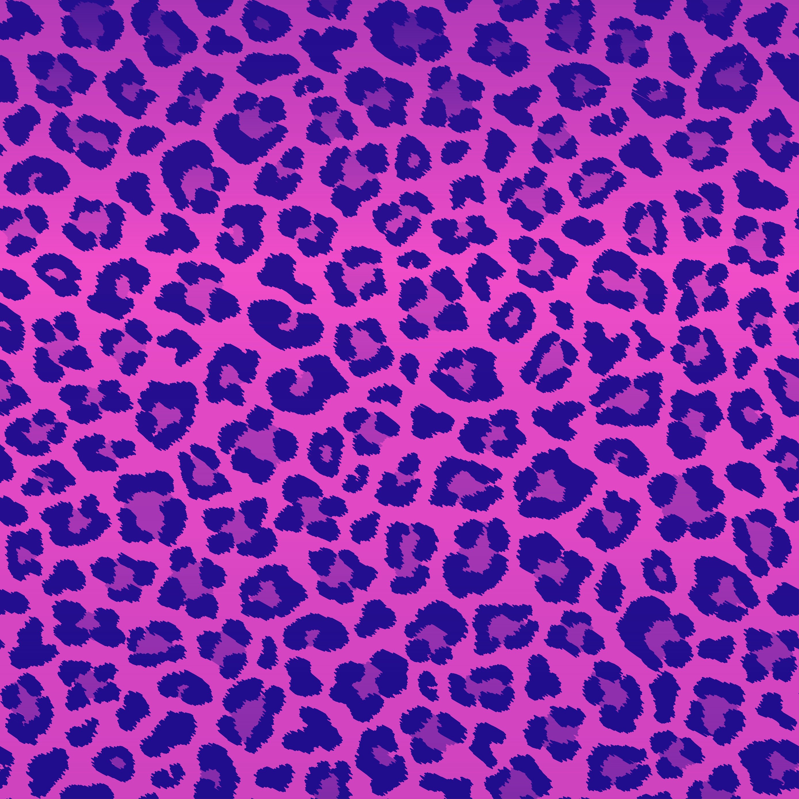 Rainbow Leopard Pattern